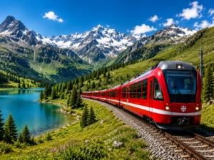 Bernina Ekspres. Alpejskie Perły Italii. Bernina Express i Jezioro Garda